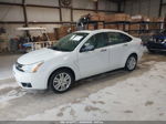 2011 Ford Focus Sel White vin: 1FAHP3HN9BW124435