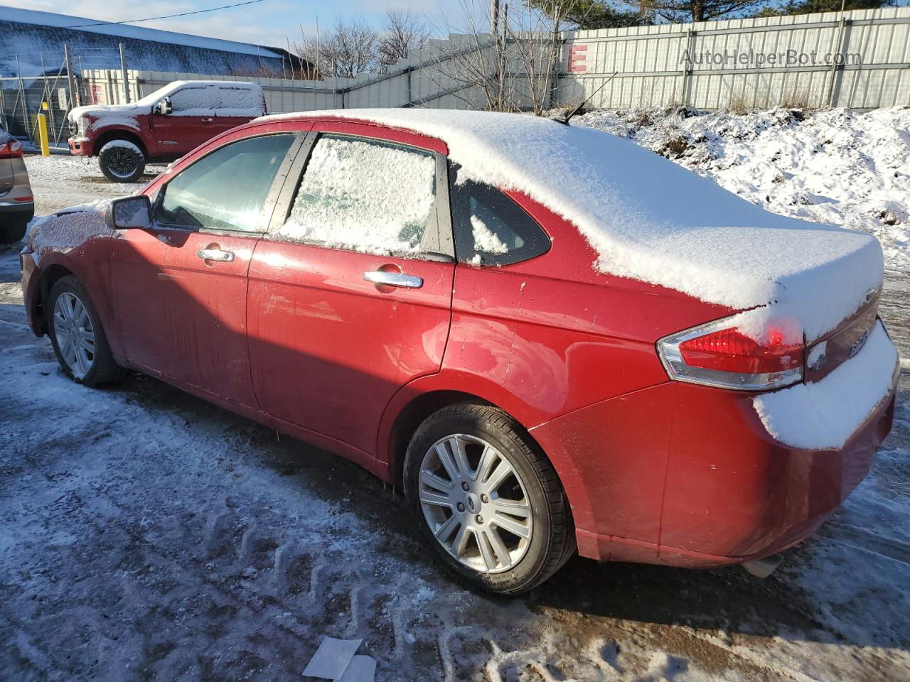 2011 Ford Focus Sel Red vin: 1FAHP3HNXBW164460