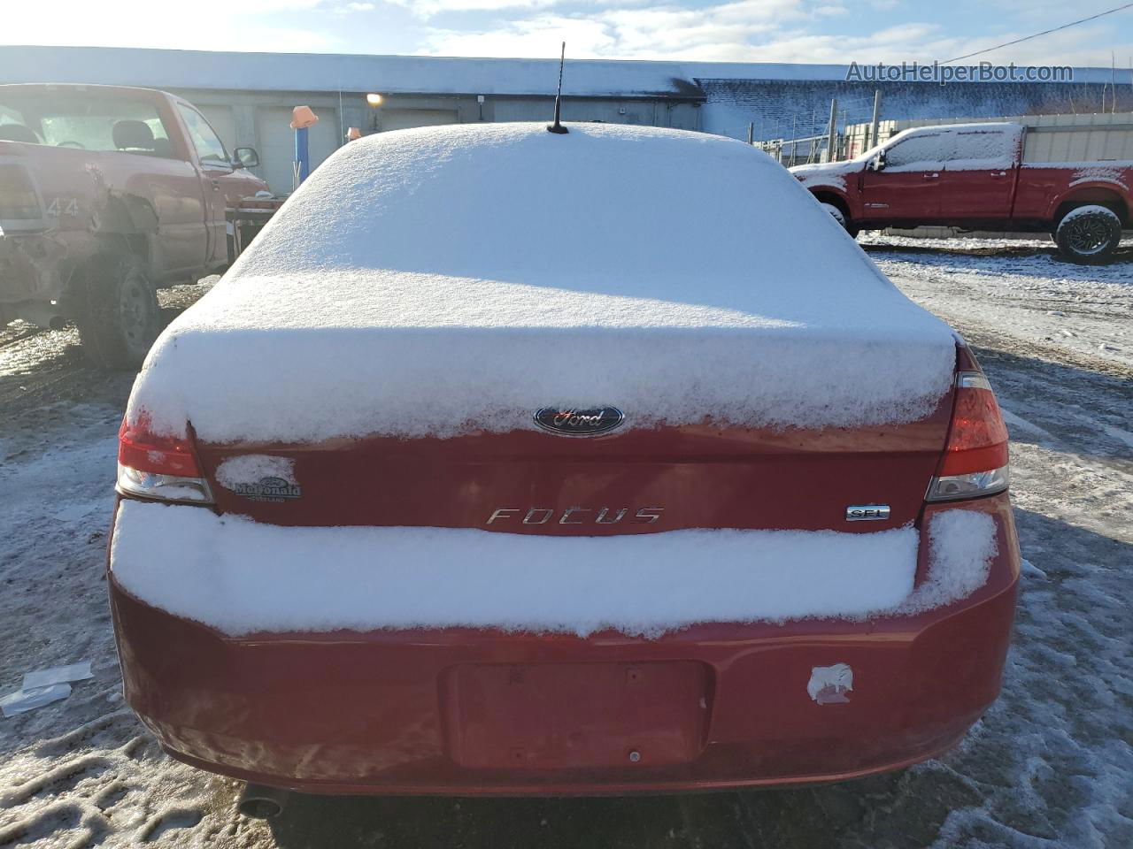 2011 Ford Focus Sel Red vin: 1FAHP3HNXBW164460