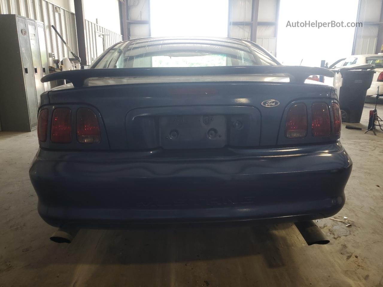 1997 Ford Mustang  Синий vin: 1FALP404XVF142336