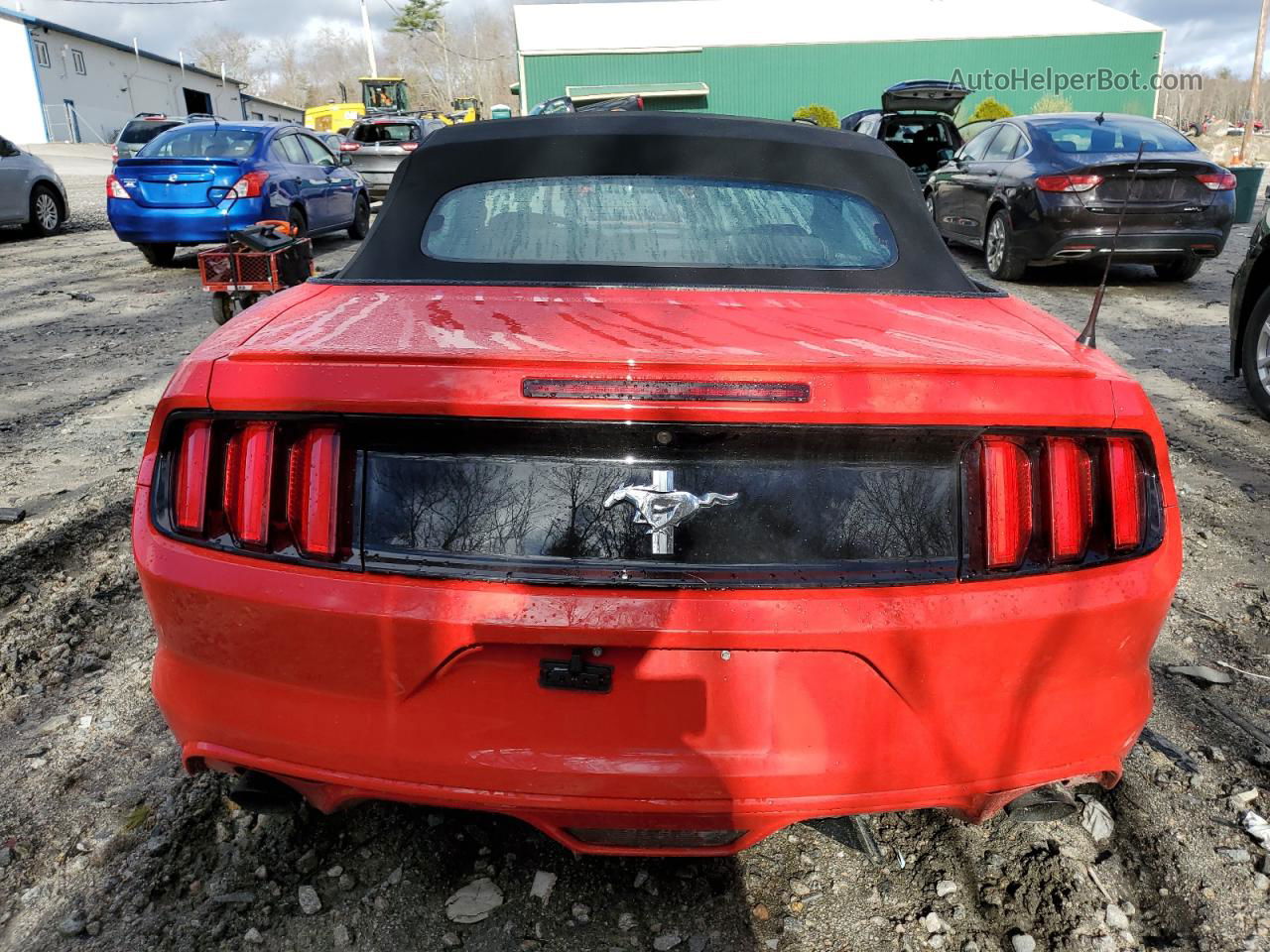 2015 Ford Mustang  Красный vin: 1FATP8EM0F5404419