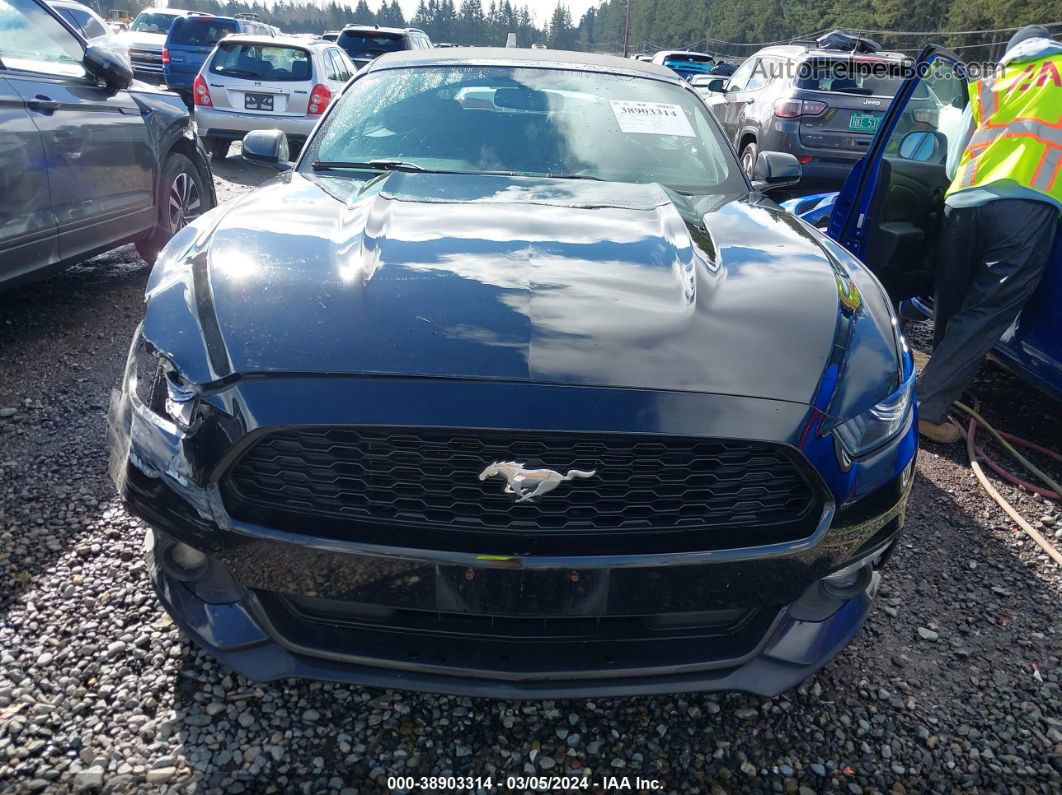 2015 Ford Mustang V6 Black vin: 1FATP8EM1F5372631