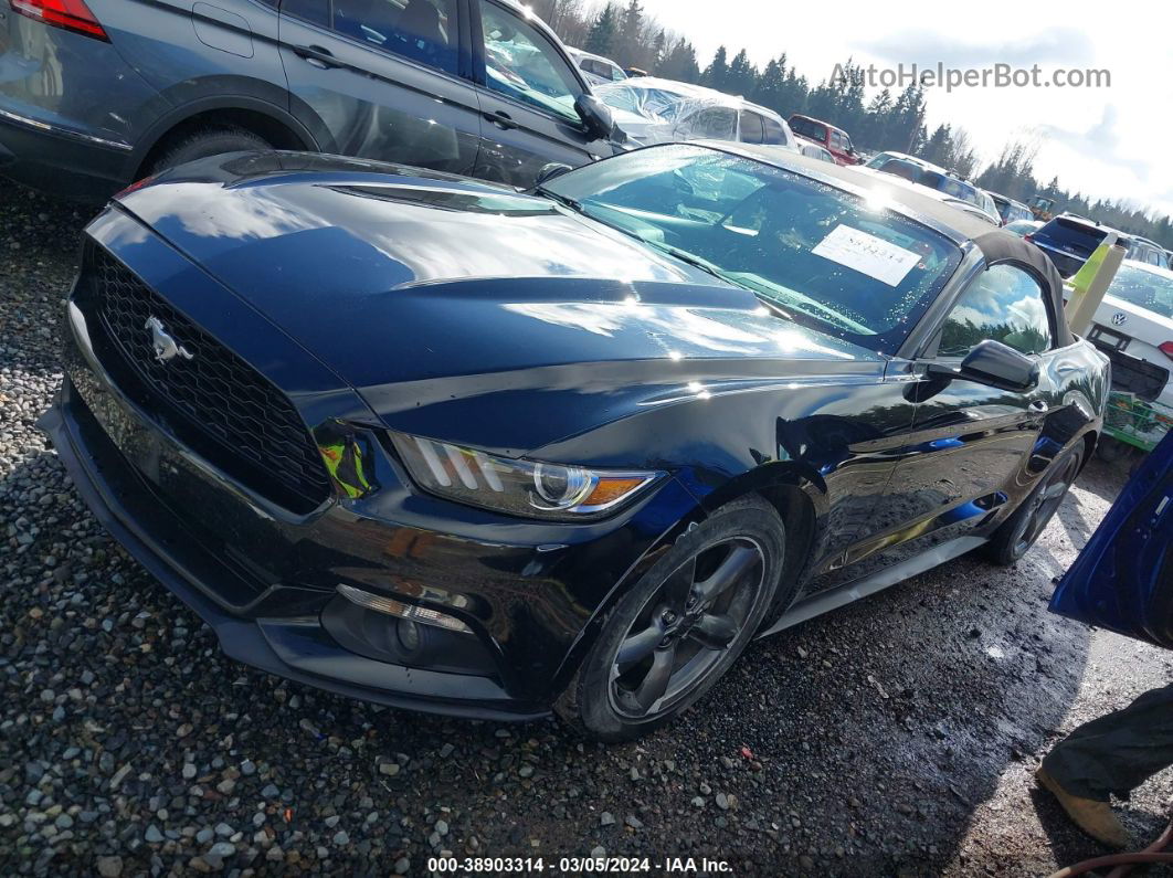 2015 Ford Mustang V6 Черный vin: 1FATP8EM1F5372631