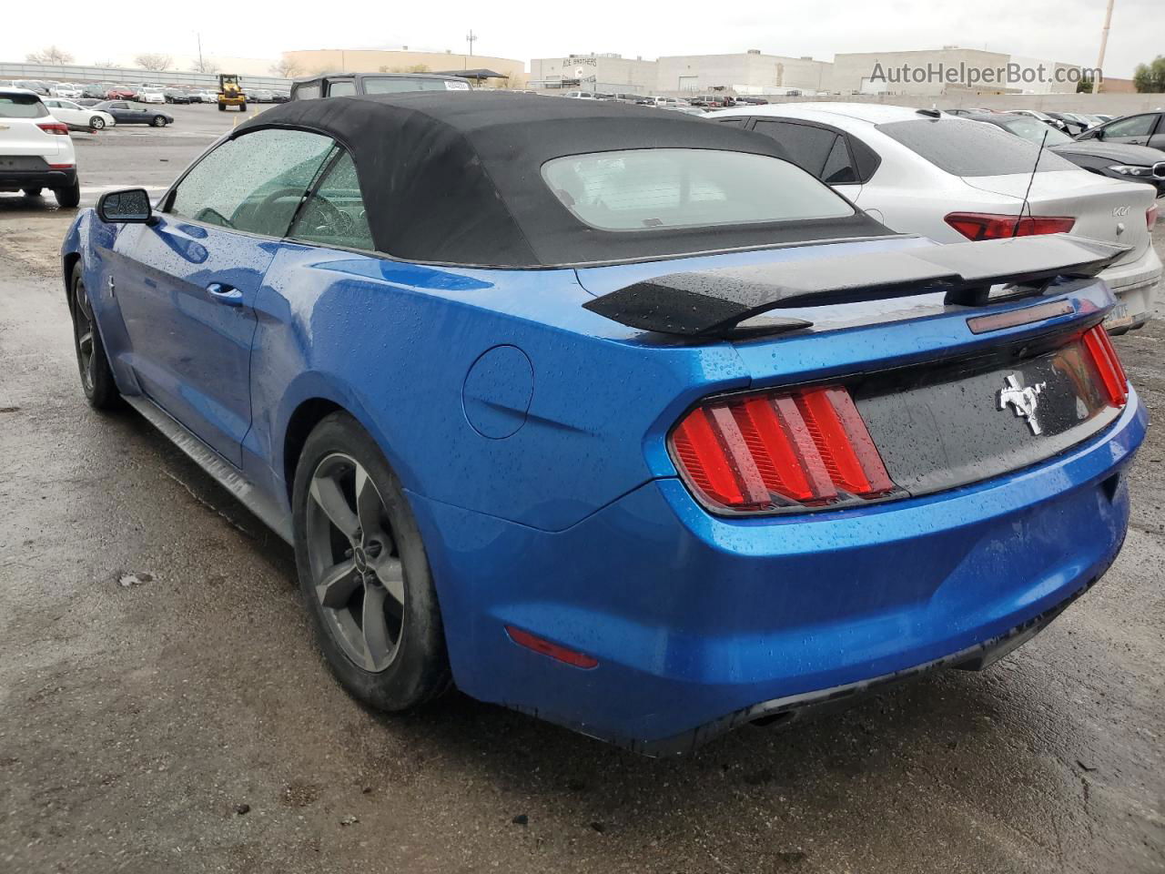 2016 Ford Mustang Blue vin: 1FATP8EM4G5243428