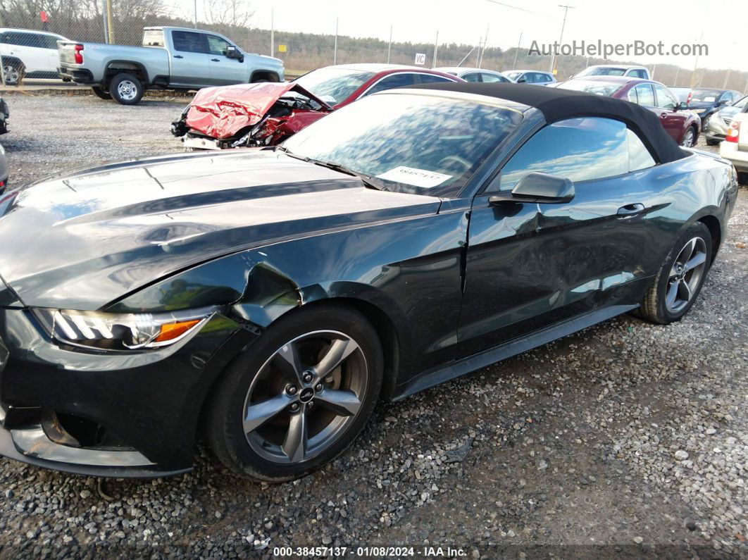 2015 Ford Mustang V6 Green vin: 1FATP8EM6F5392597