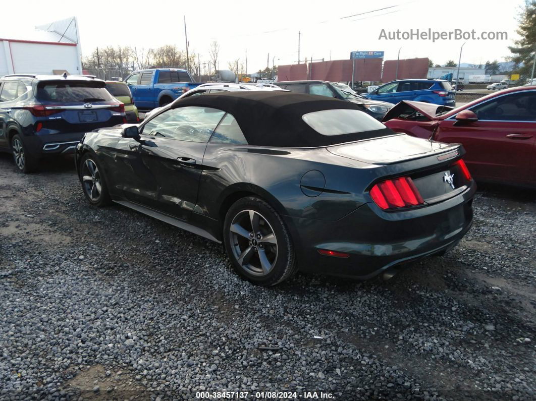 2015 Ford Mustang V6 Green vin: 1FATP8EM6F5392597