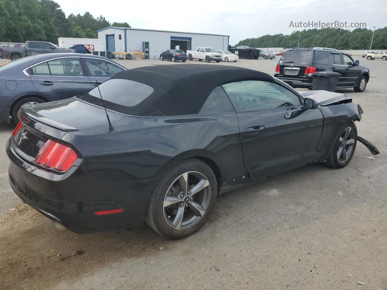 2016 Ford Mustang  Black vin: 1FATP8EM6G5241700