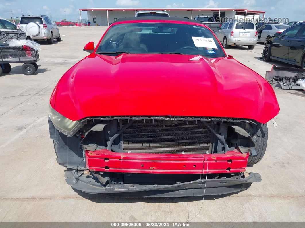 2015 Ford Mustang V6 Red vin: 1FATP8EM8F5330747