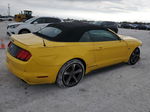 2015 Ford Mustang  Yellow vin: 1FATP8EM8F5377602