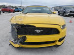 2015 Ford Mustang  Yellow vin: 1FATP8EM8F5377602