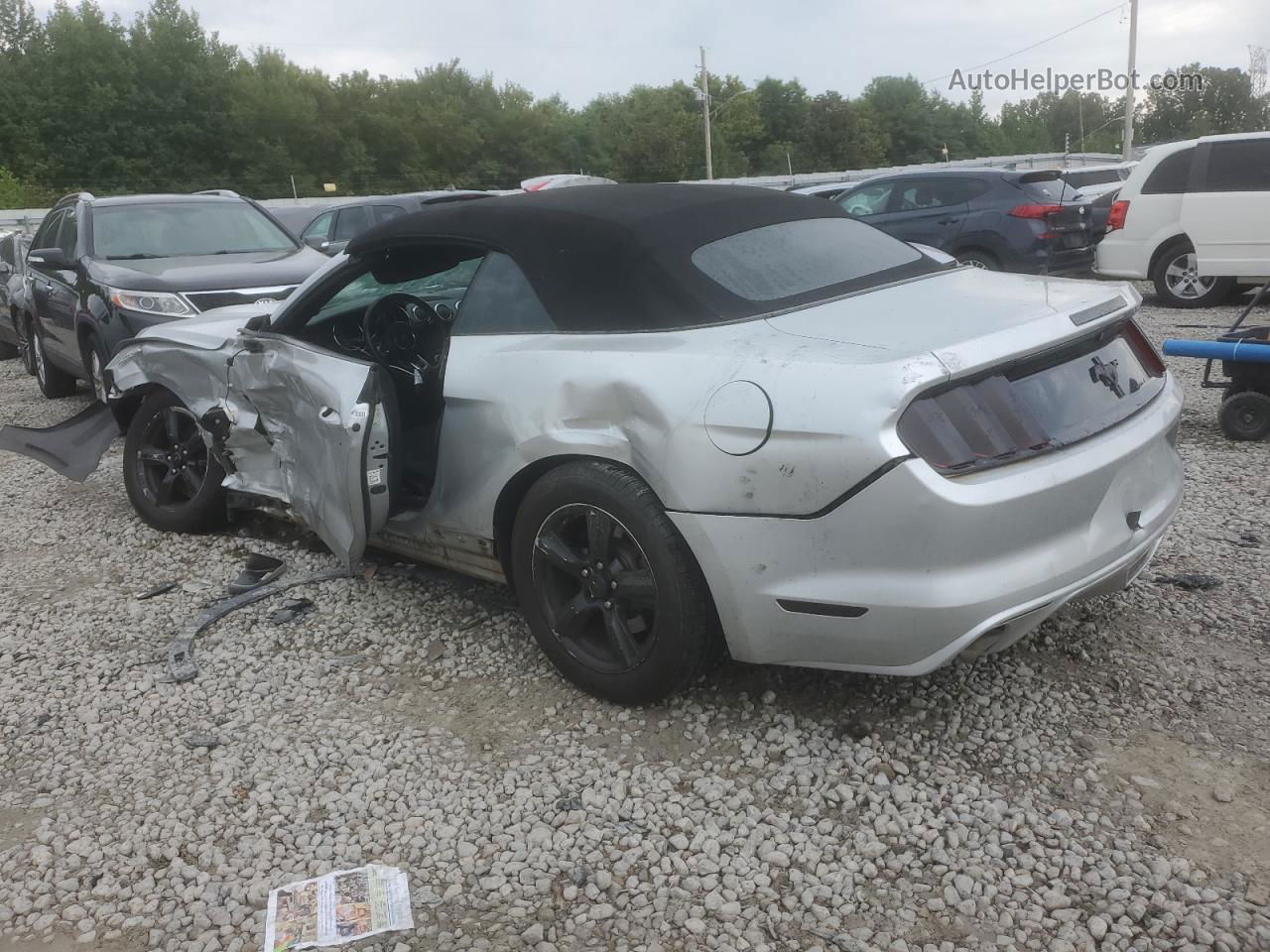 2016 Ford Mustang  Silver vin: 1FATP8EMXG5269578