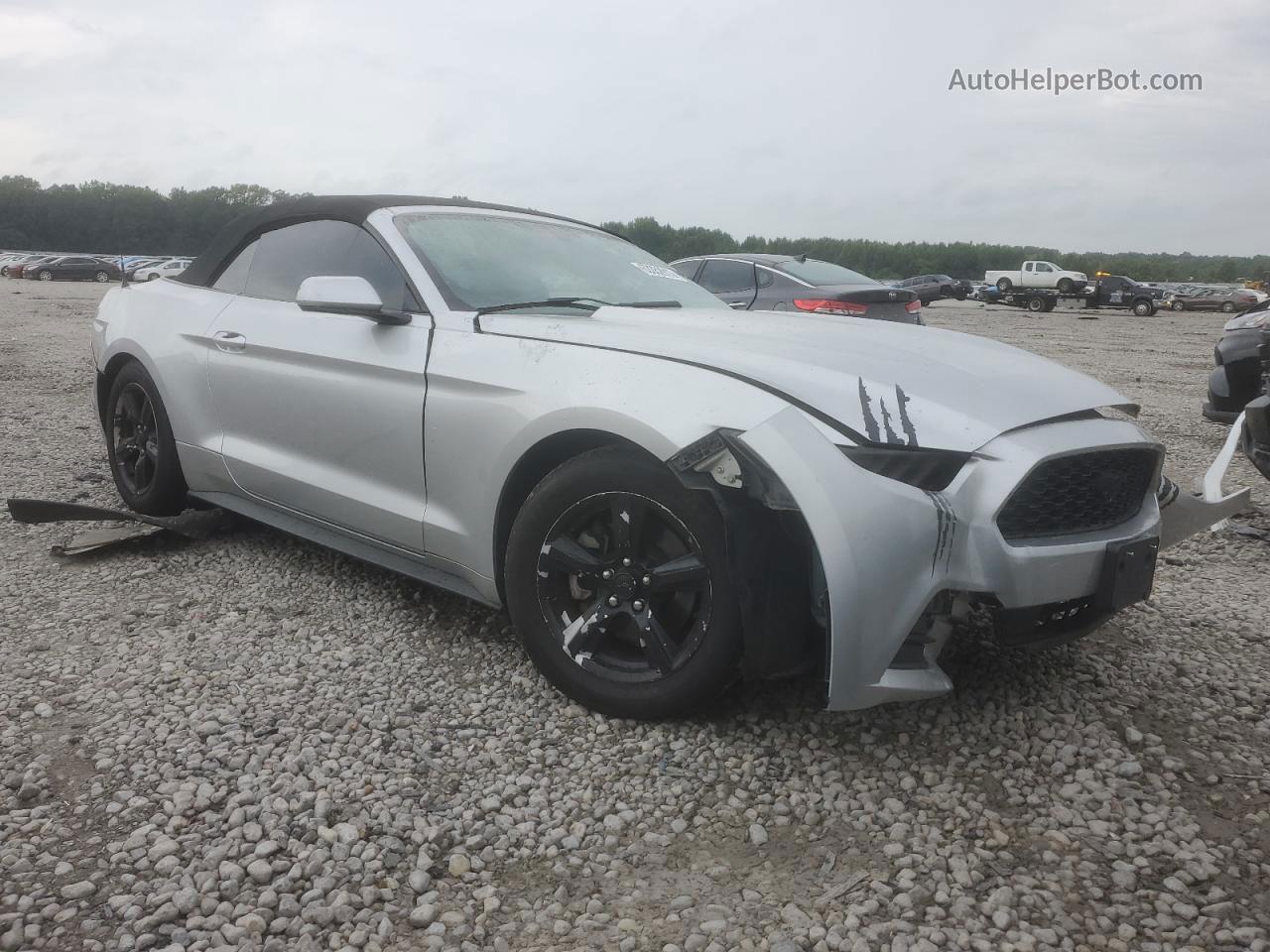 2016 Ford Mustang  Silver vin: 1FATP8EMXG5269578