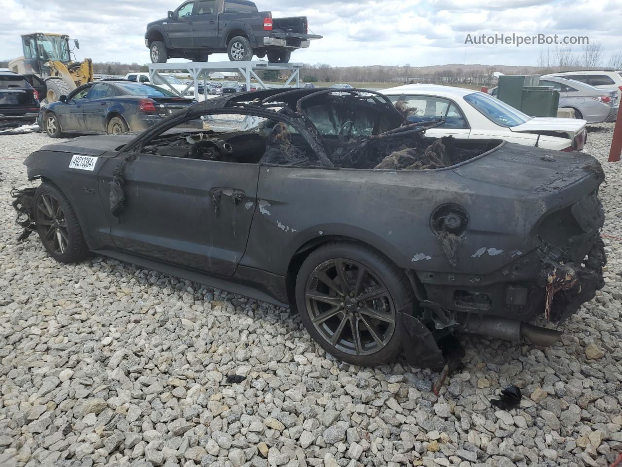 2015 Ford Mustang Gt Burn vin: 1FATP8FF0F5323629