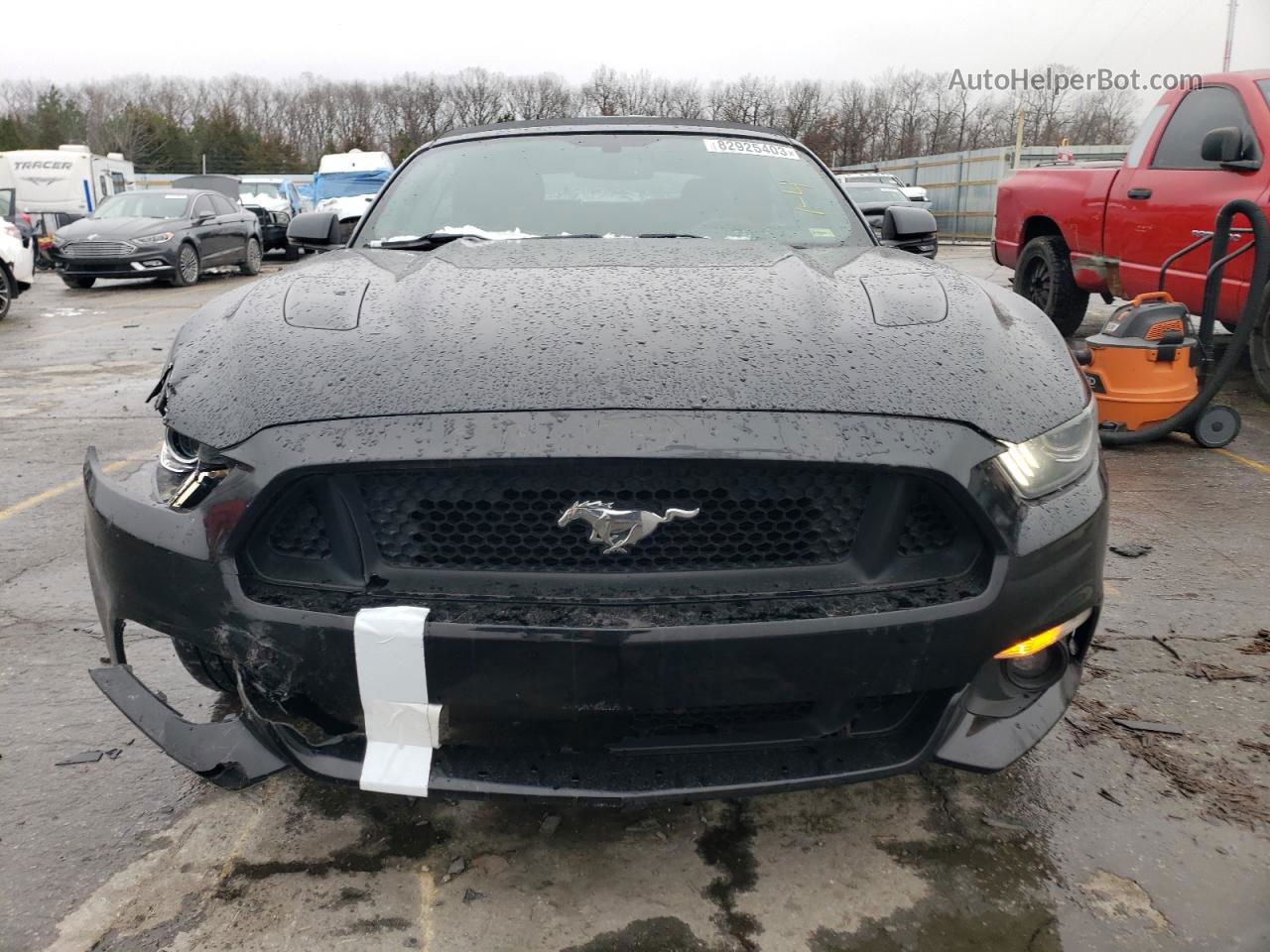 2015 Ford Mustang Gt Black vin: 1FATP8FF0F5362365