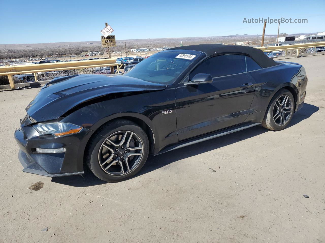2020 Ford Mustang Gt Black vin: 1FATP8FF0L5115228