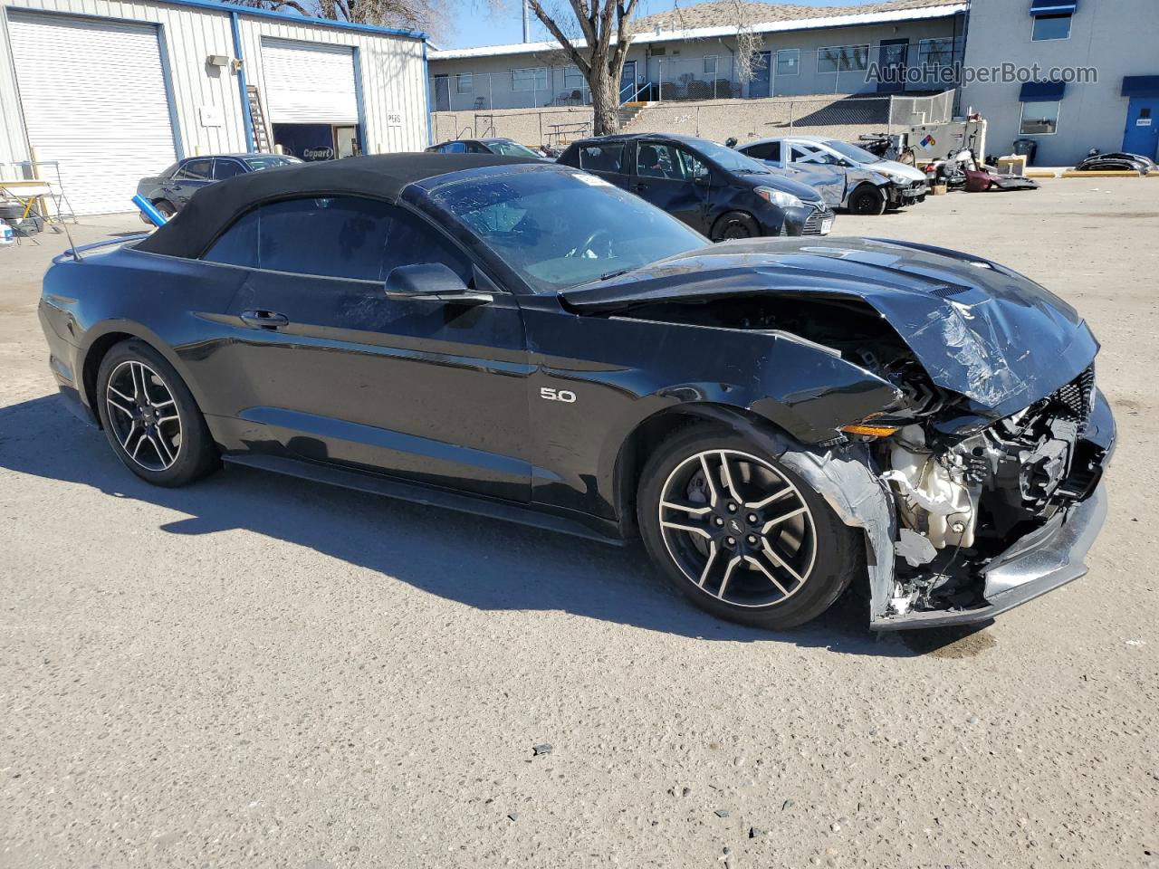 2020 Ford Mustang Gt Black vin: 1FATP8FF0L5115228