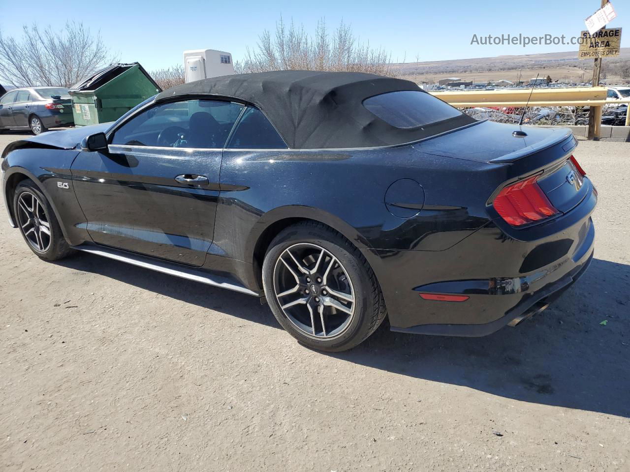 2020 Ford Mustang Gt Black vin: 1FATP8FF0L5115228