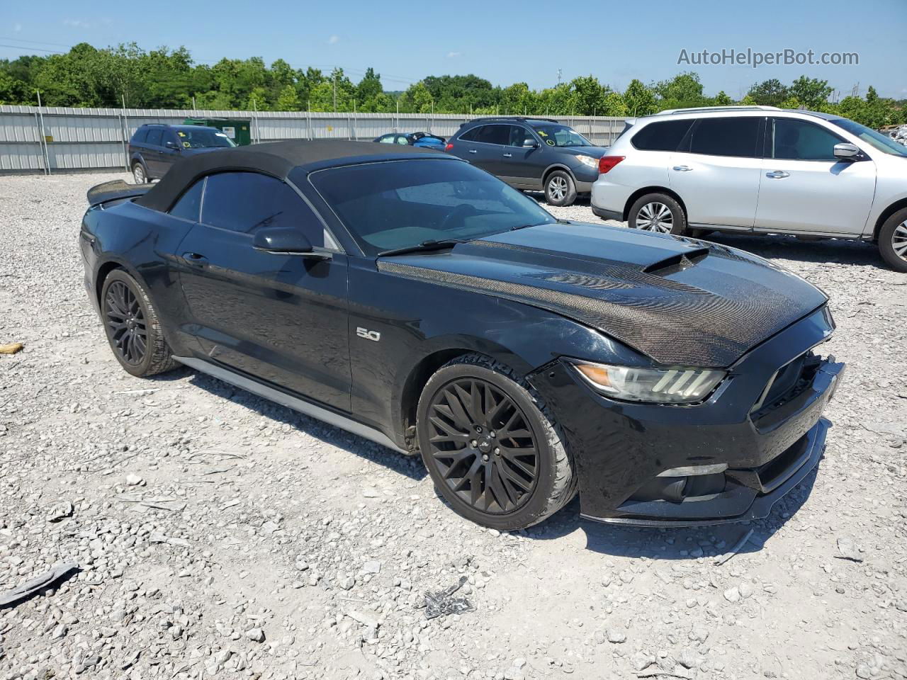 2015 Ford Mustang Gt Black vin: 1FATP8FF2F5326984
