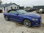 2015 Ford Mustang Gt Blue vin: 1FATP8FF2F5376588