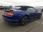 2016 Ford Mustang Gt Blue vin: 1FATP8FF4G5238794