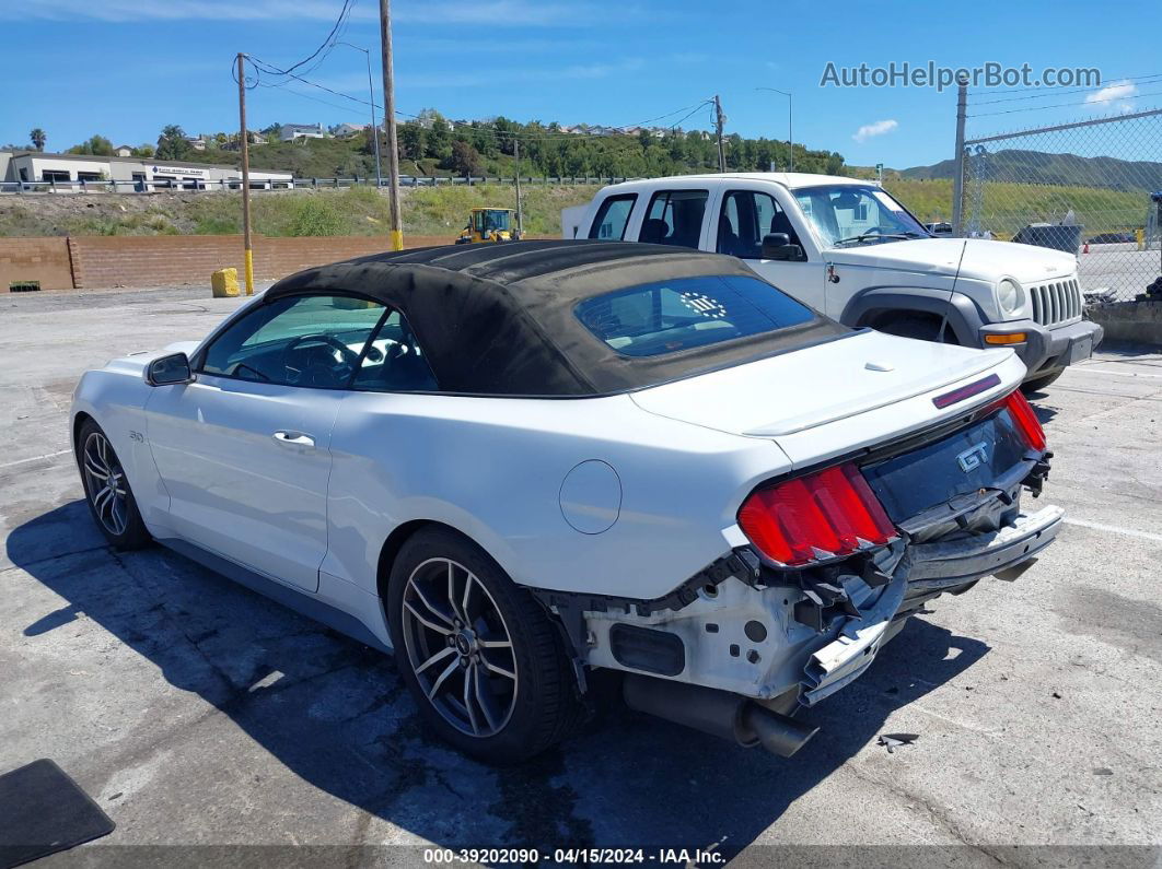 2015 Ford Mustang Gt Premium Белый vin: 1FATP8FF7F5326950