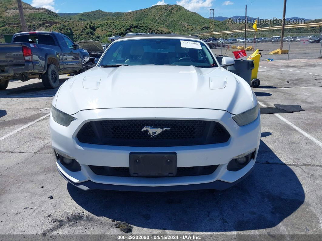 2015 Ford Mustang Gt Premium Белый vin: 1FATP8FF7F5326950