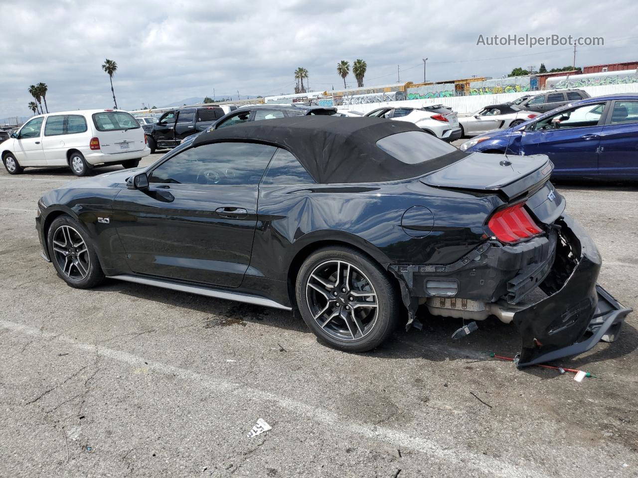 2020 Ford Mustang Gt Black vin: 1FATP8FF7L5118546