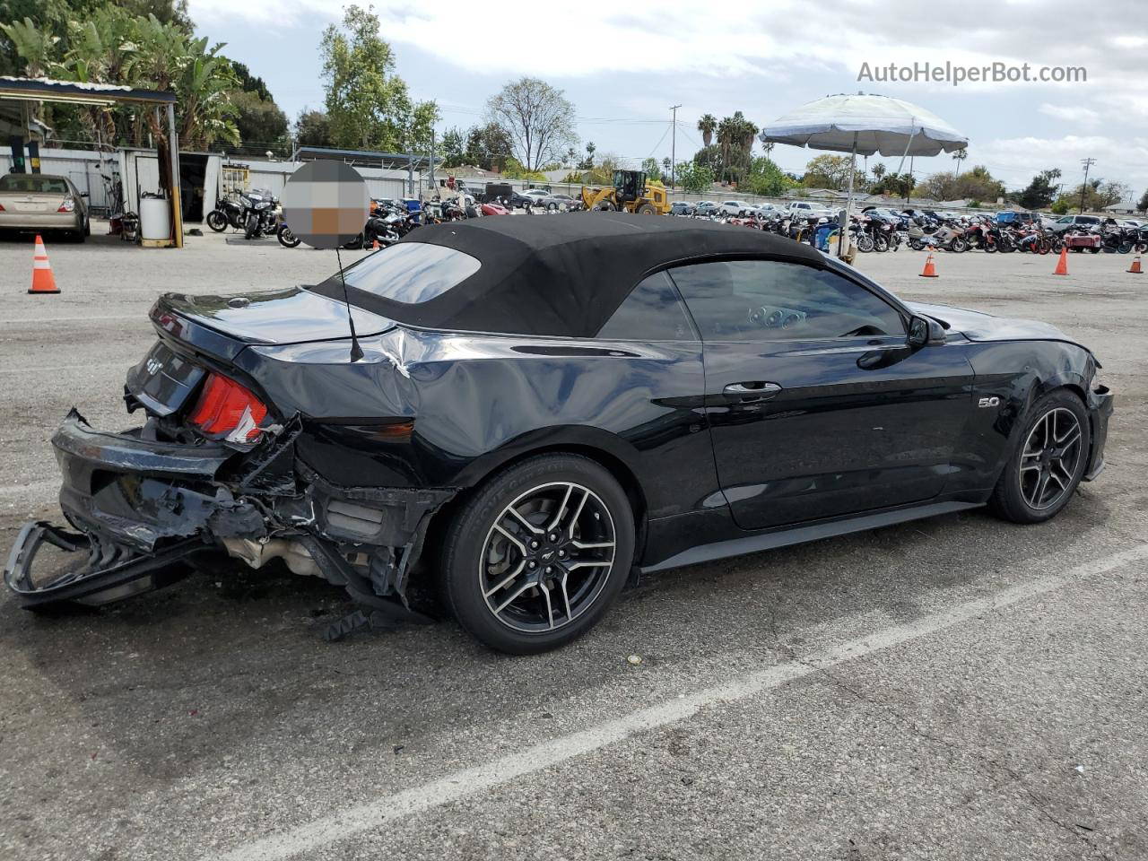 2020 Ford Mustang Gt Black vin: 1FATP8FF7L5118546
