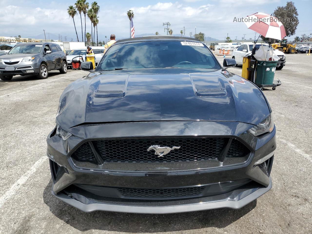 2020 Ford Mustang Gt Black vin: 1FATP8FF7L5118546