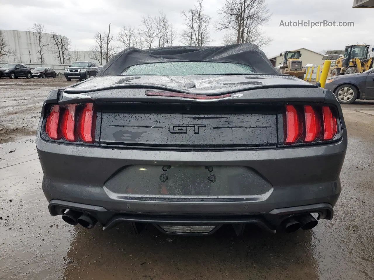 2020 Ford Mustang Gt Gray vin: 1FATP8FF7L5151692