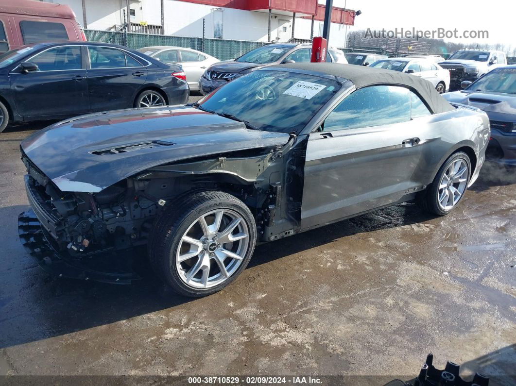 2015 Ford Mustang Gt Premium Gray vin: 1FATP8FF8F5365319