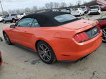 2016 Ford Mustang  Orange vin: 1FATP8UH1G5284829