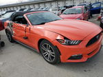 2016 Ford Mustang  Orange vin: 1FATP8UH1G5284829