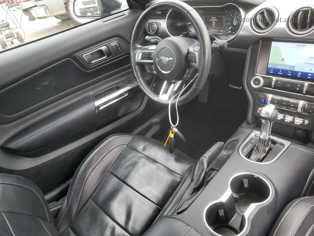 2020 Ford Mustang  Black vin: 1FATP8UH1L5138599