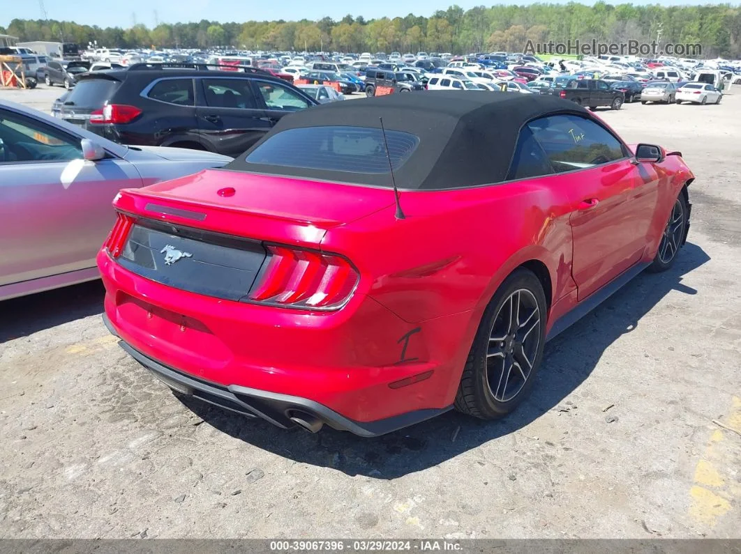 2020 Ford Mustang Ecoboost Premium Красный vin: 1FATP8UH2L5125571