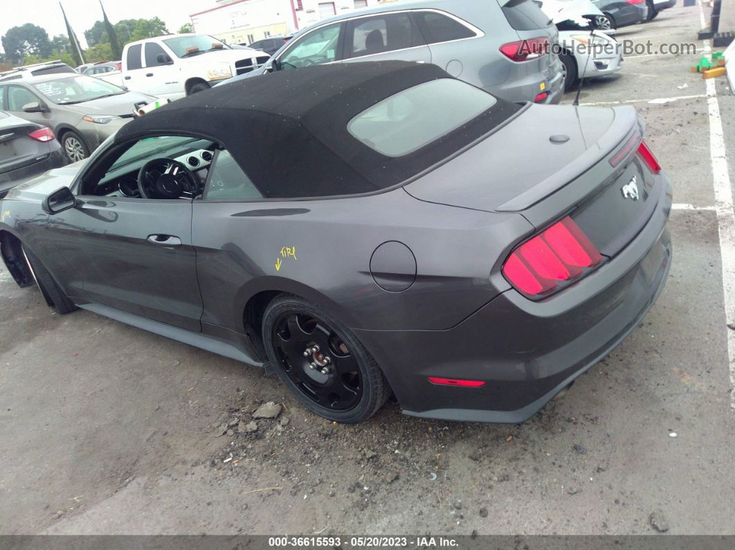 2016 Ford Mustang Ecoboost Premium Gray vin: 1FATP8UH3G5324246