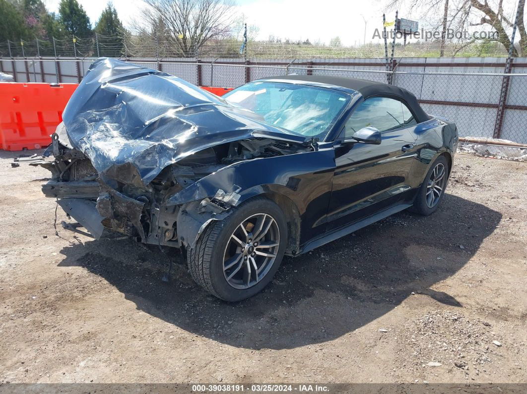 2016 Ford Mustang Ecoboost Premium Черный vin: 1FATP8UH4G5329214