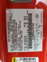 2020 Ford Mustang  Red vin: 1FATP8UH5L5101460