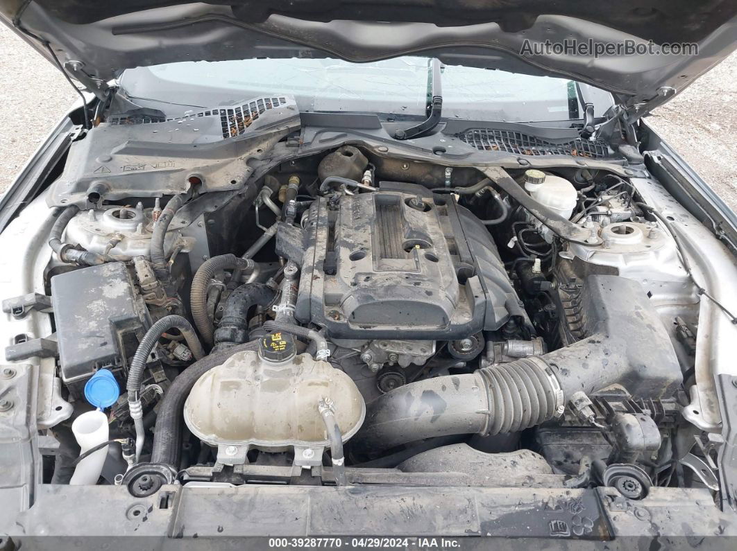 2020 Ford Mustang Ecoboost Premium Silver vin: 1FATP8UH5L5106366