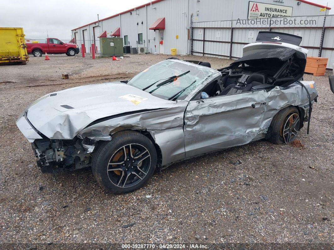 2020 Ford Mustang Ecoboost Premium Silver vin: 1FATP8UH5L5106366