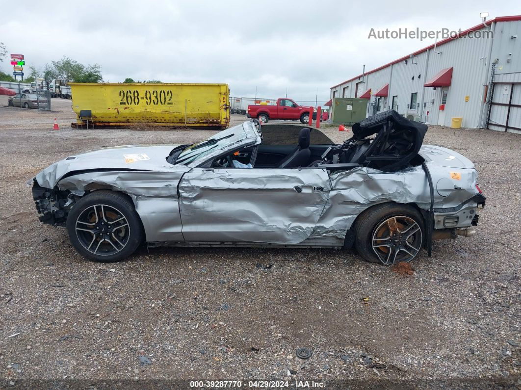 2020 Ford Mustang Ecoboost Premium Silver vin: 1FATP8UH5L5106366