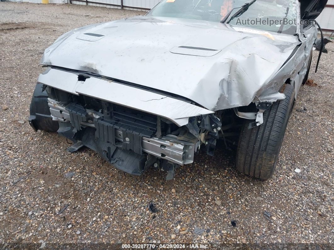 2020 Ford Mustang Ecoboost Premium Silver vin: 1FATP8UH5L5106366
