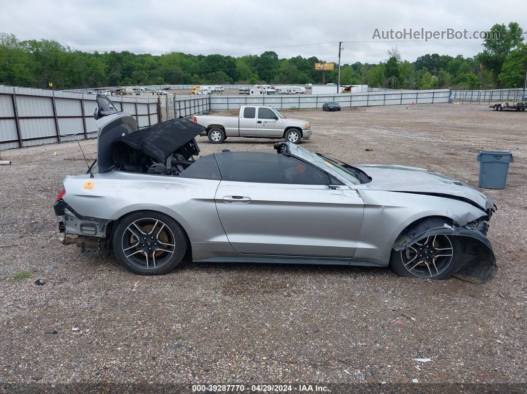 2020 Ford Mustang Ecoboost Premium Silver vin: 1FATP8UH5L5106366
