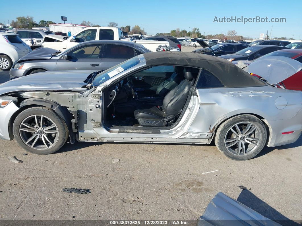 2015 Ford Mustang Ecoboost Premium Silver vin: 1FATP8UH6F5396671