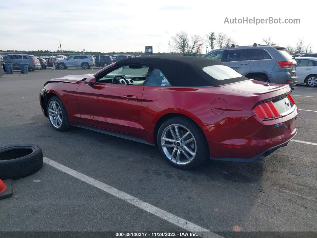 2016 Ford Mustang Ecoboost Premium Red vin: 1FATP8UH6G5288648