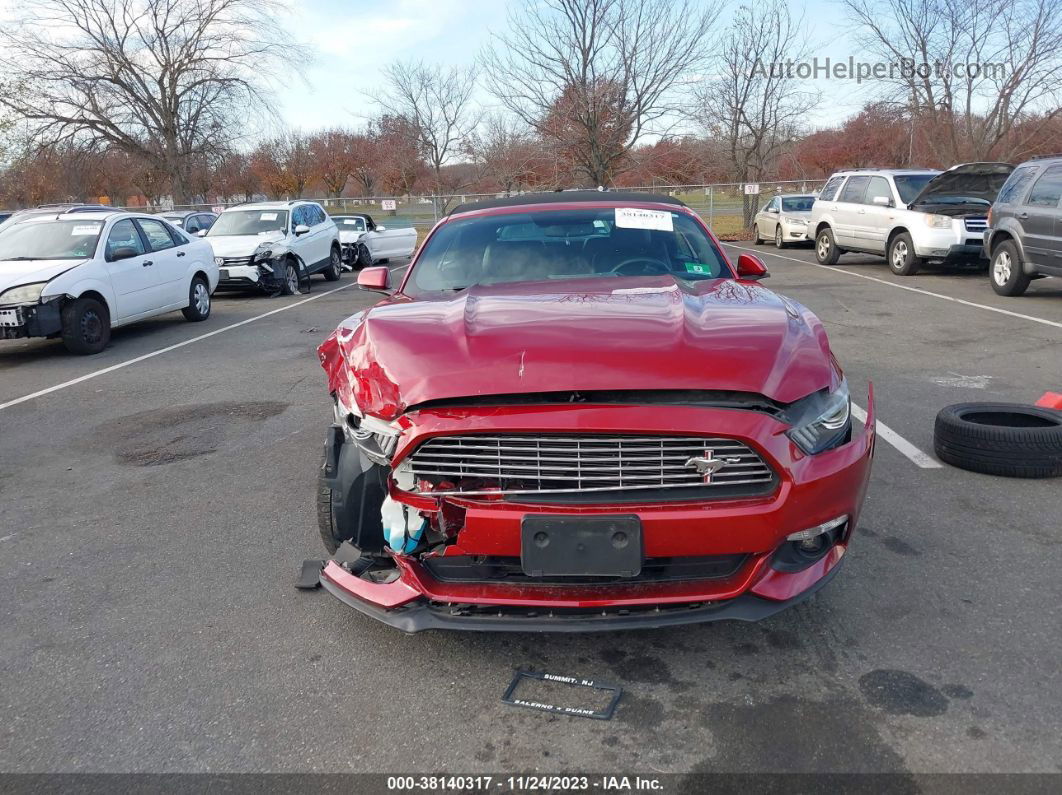 2016 Ford Mustang Ecoboost Premium Red vin: 1FATP8UH6G5288648