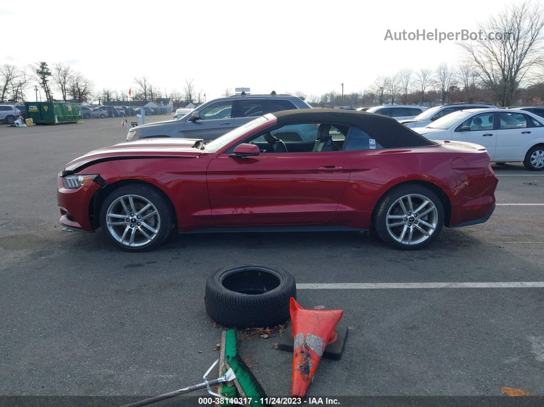 2016 Ford Mustang Ecoboost Premium Red vin: 1FATP8UH6G5288648