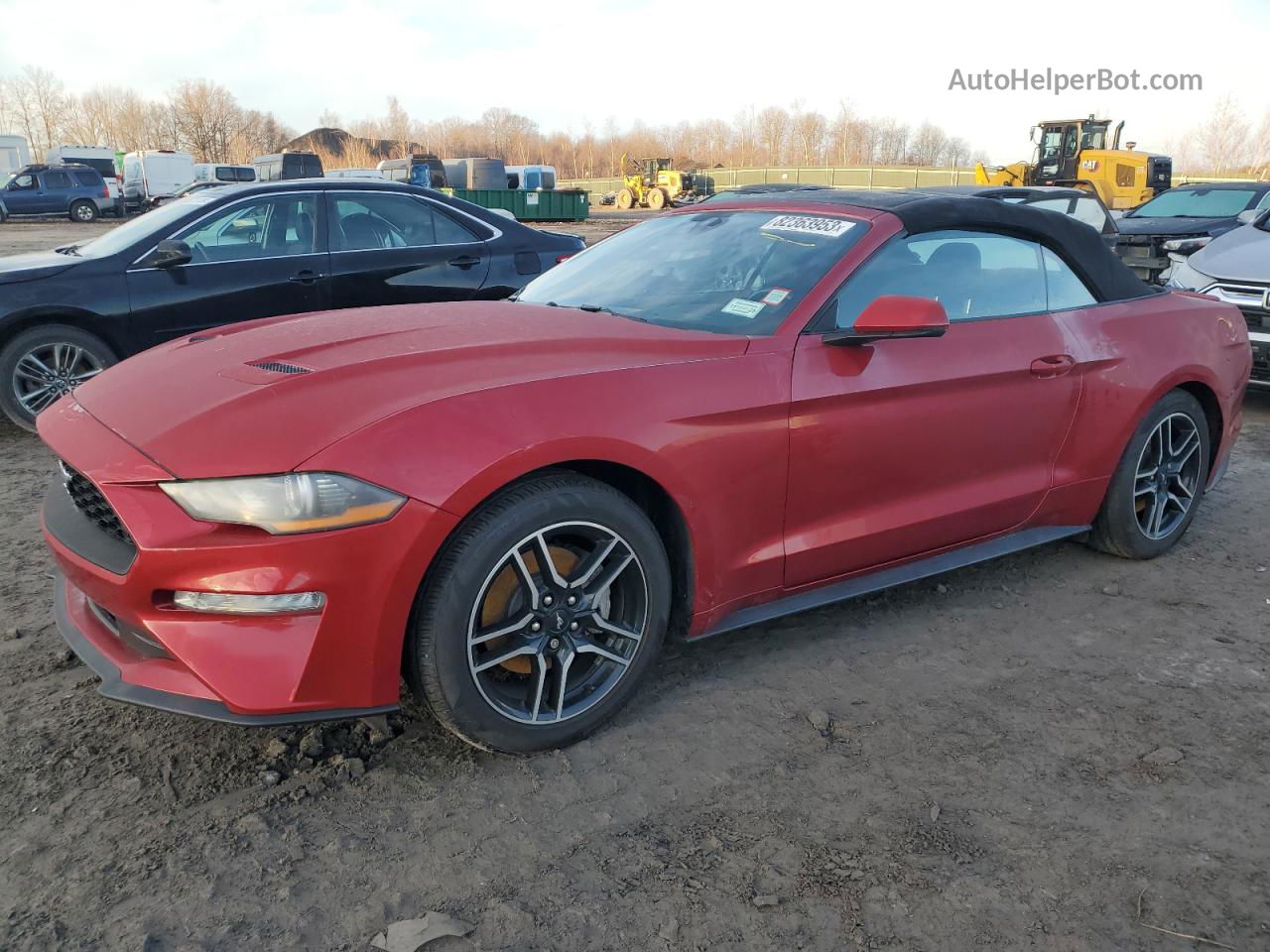 2020 Ford Mustang  Красный vin: 1FATP8UH6L5157472