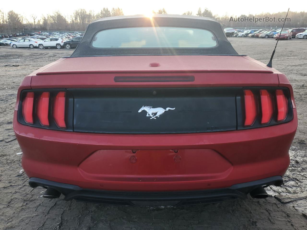 2020 Ford Mustang  Красный vin: 1FATP8UH6L5157472