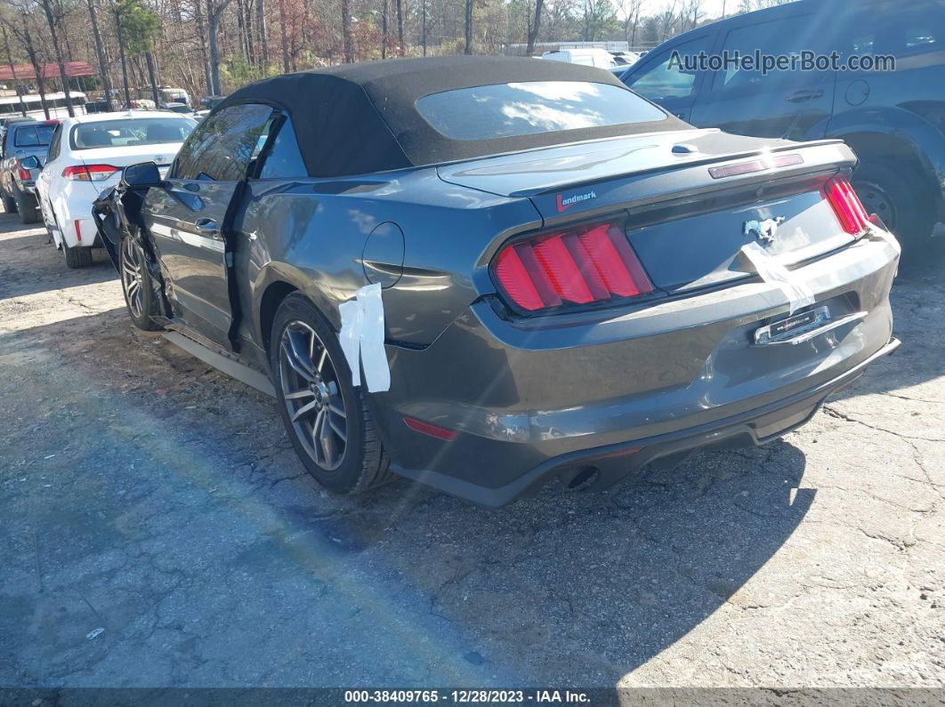 2016 Ford Mustang Ecoboost Premium Gray vin: 1FATP8UH7G5328915